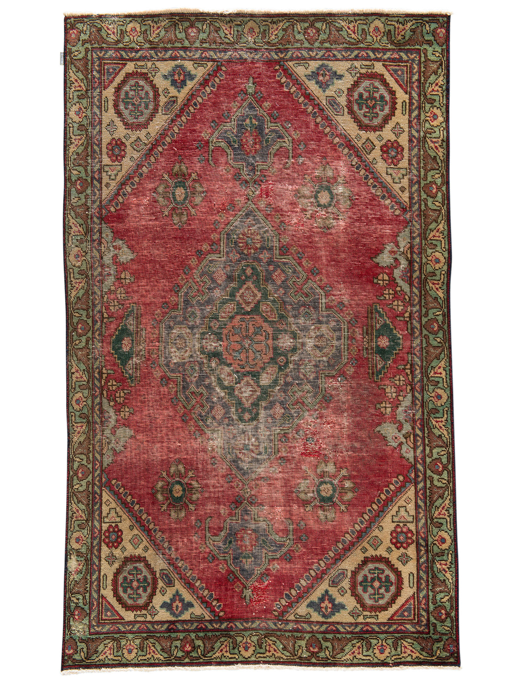 Täbriz Vintage ca. 122 x 208 cm, Unikat / Einzelstück