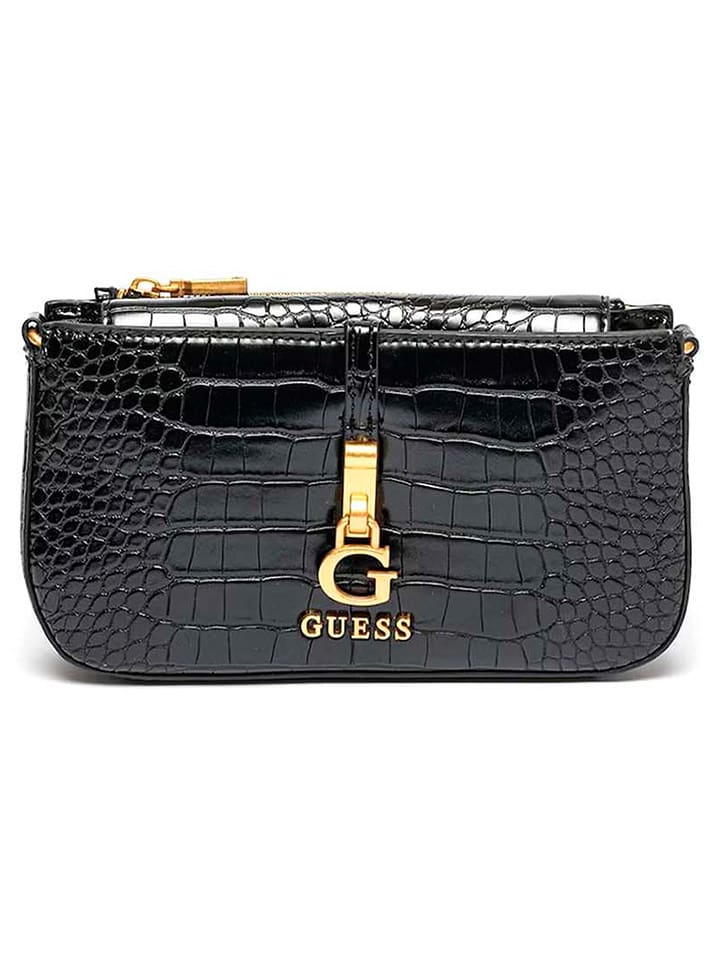 Guess Umhängetasche in Schwarz - (B)25 x (H)14 x (T)5,5 cm günstig kaufen onesize