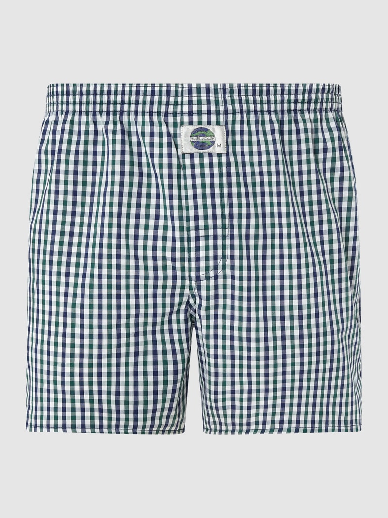 Boxershorts aus Baumwolle in blau