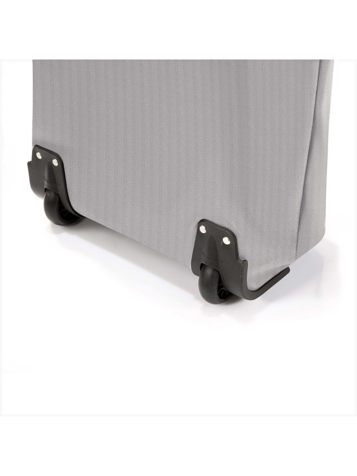 Reisenthel trolley M - Einkaufstrolley 53 cm (glossy dots black) in herringbone grey günstig kaufen onesize