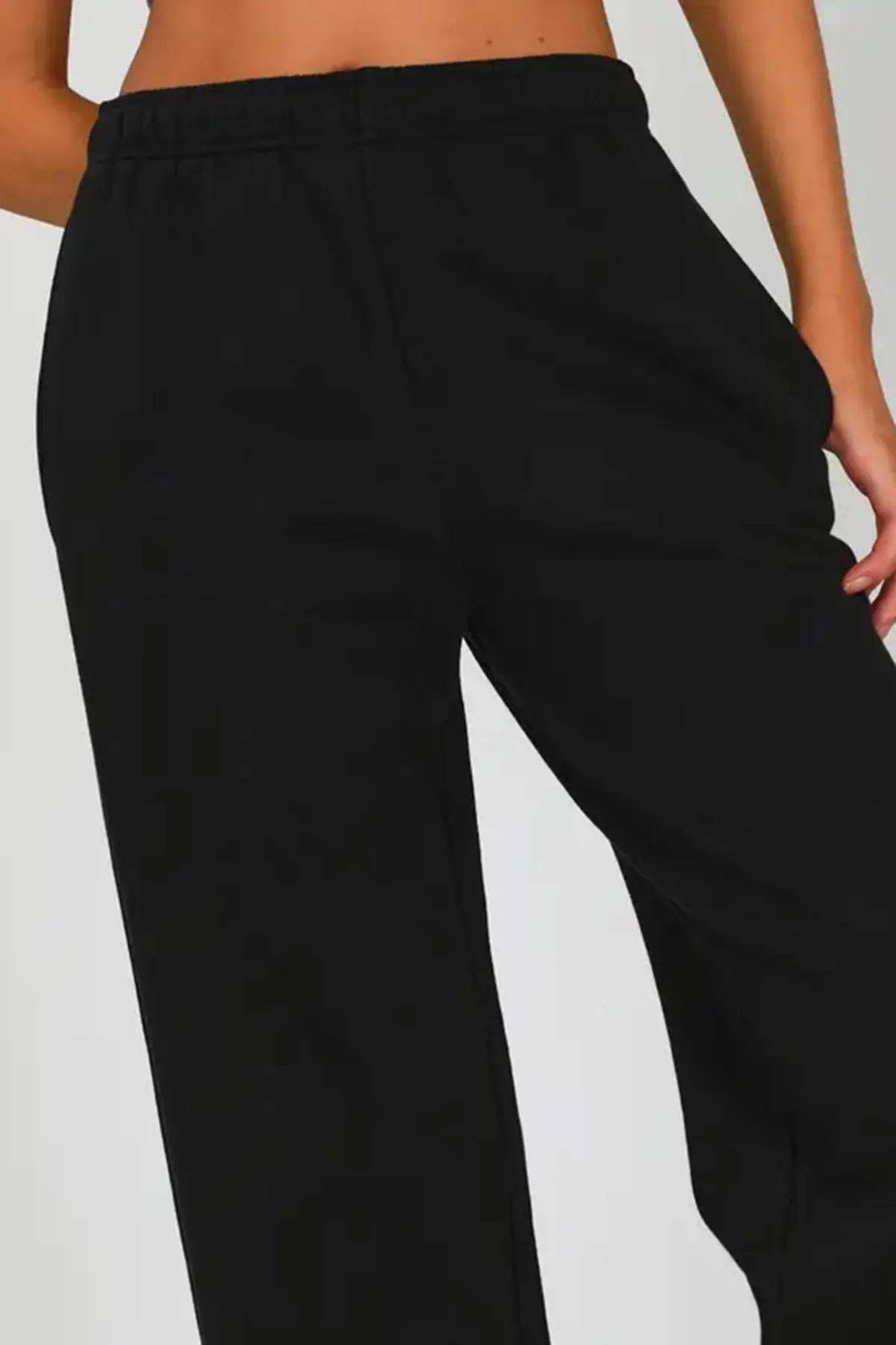 Madmext  Jogginghose - Schwarz - Straight