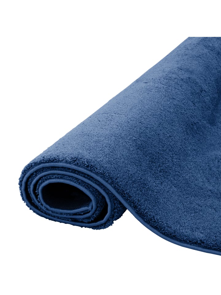 Pergamon Kinderteppich Super Soft Hochflor Silky Kids in Dunkelblau günstig kaufen