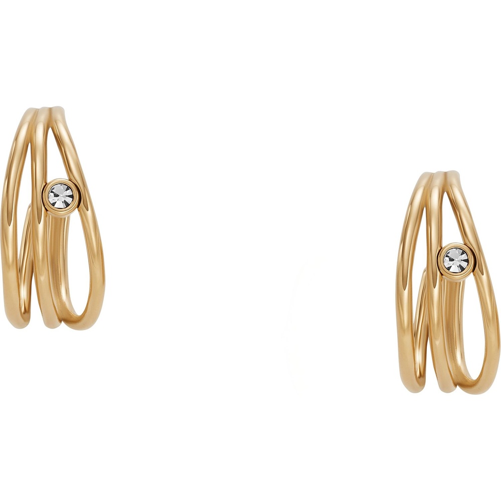 Skagen Créoles Acier inoxydable Boucles d'oreilles