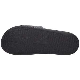 Calvin Klein Slide Aop in schwarz