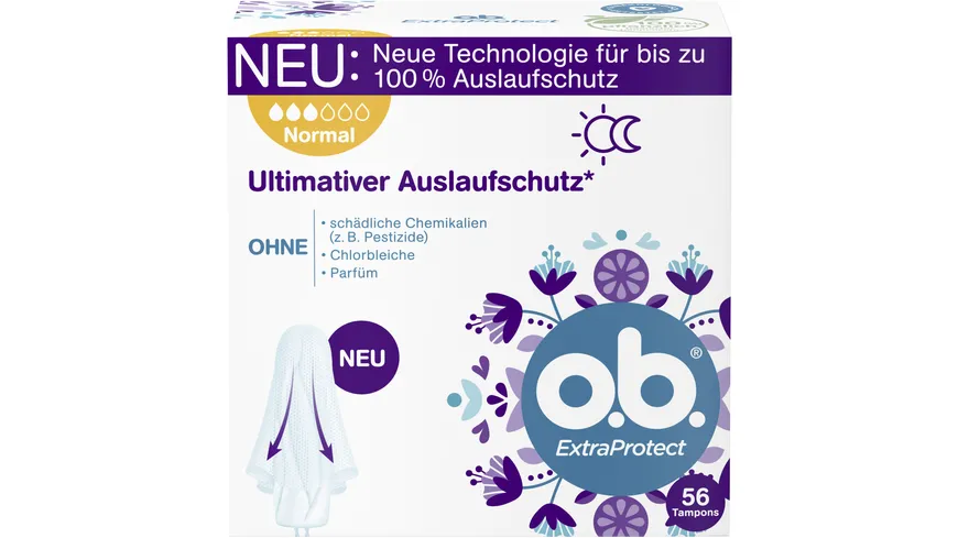O.B. Tampons ExtraProtect Normal