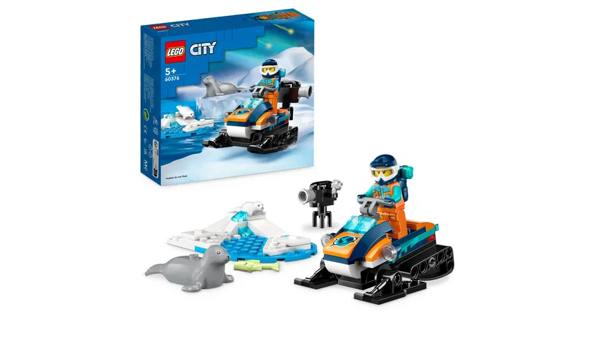 LEGO City 60376 Arktis-Schneemobil