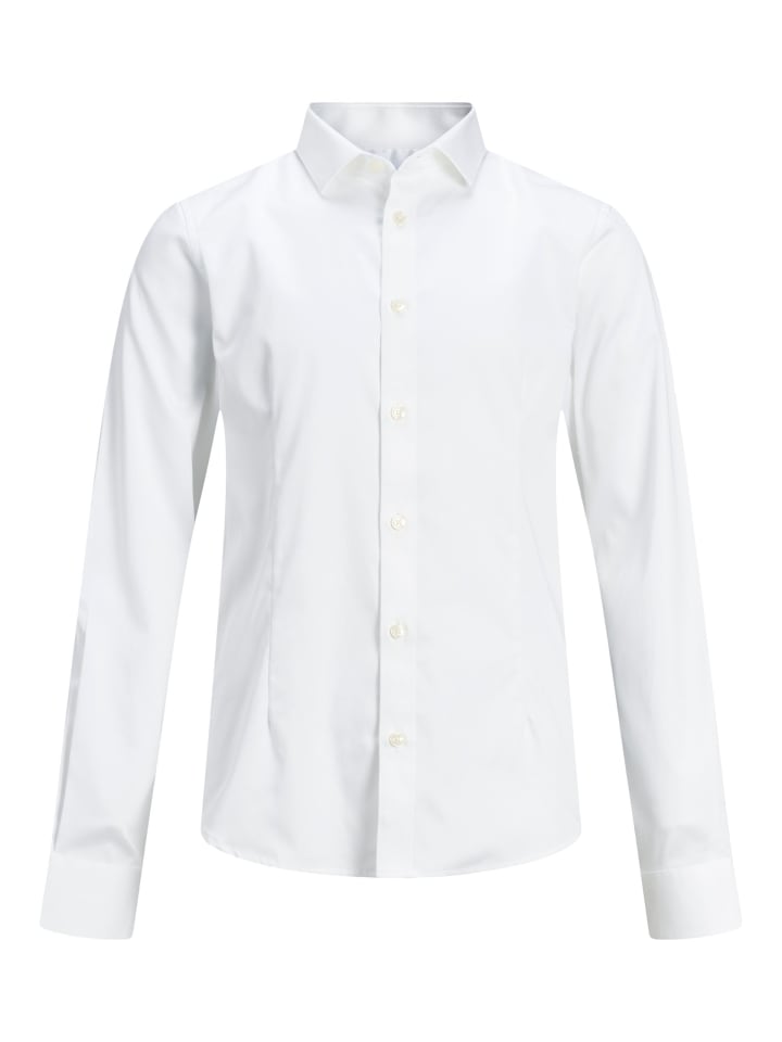 JACK & JONES Junior Hemd in white günstig kaufen