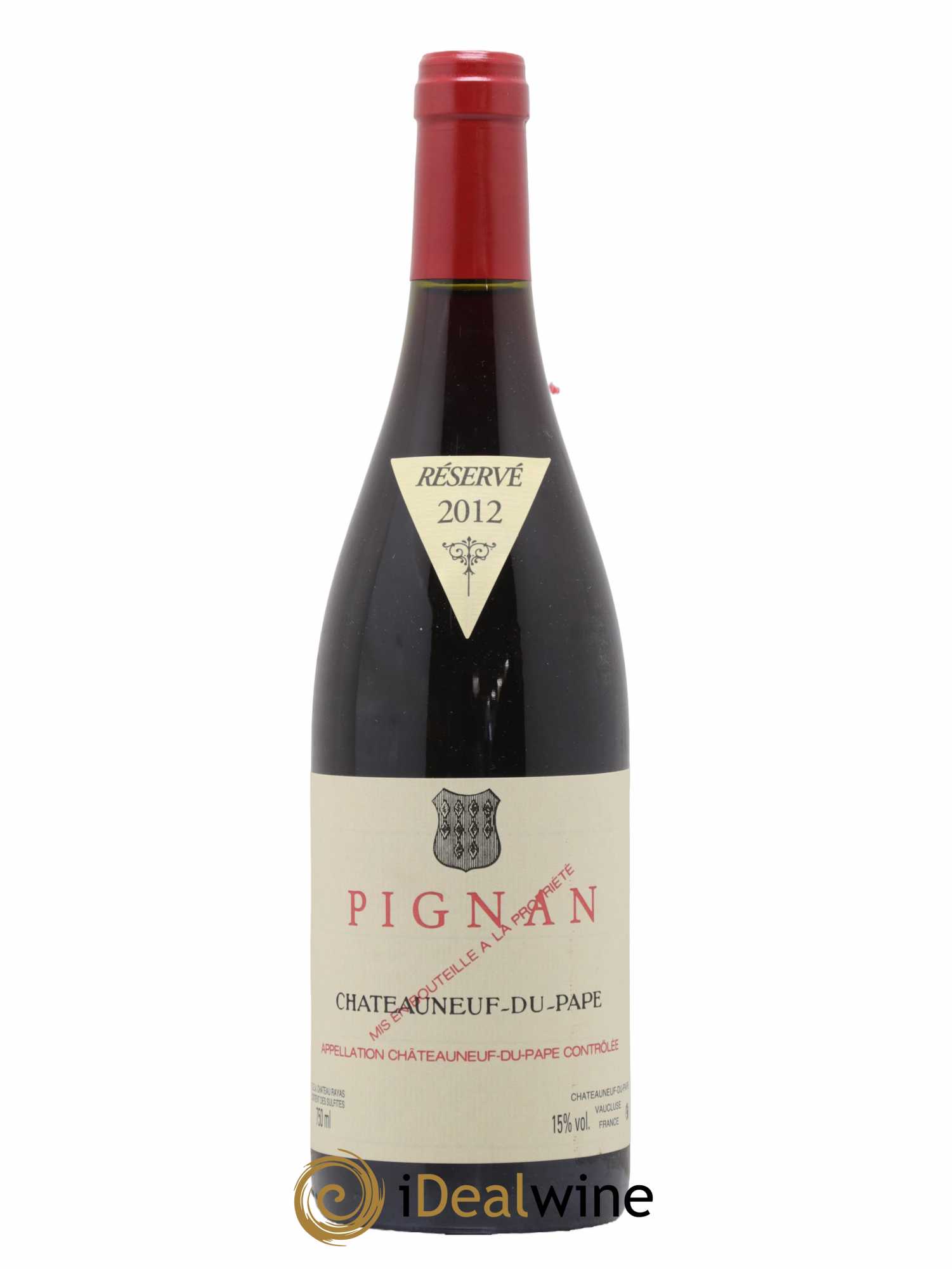 Châteauneuf-du-Pape Pignan Emmanuel Reynaud  2012 - Lot de 1 Bouteille