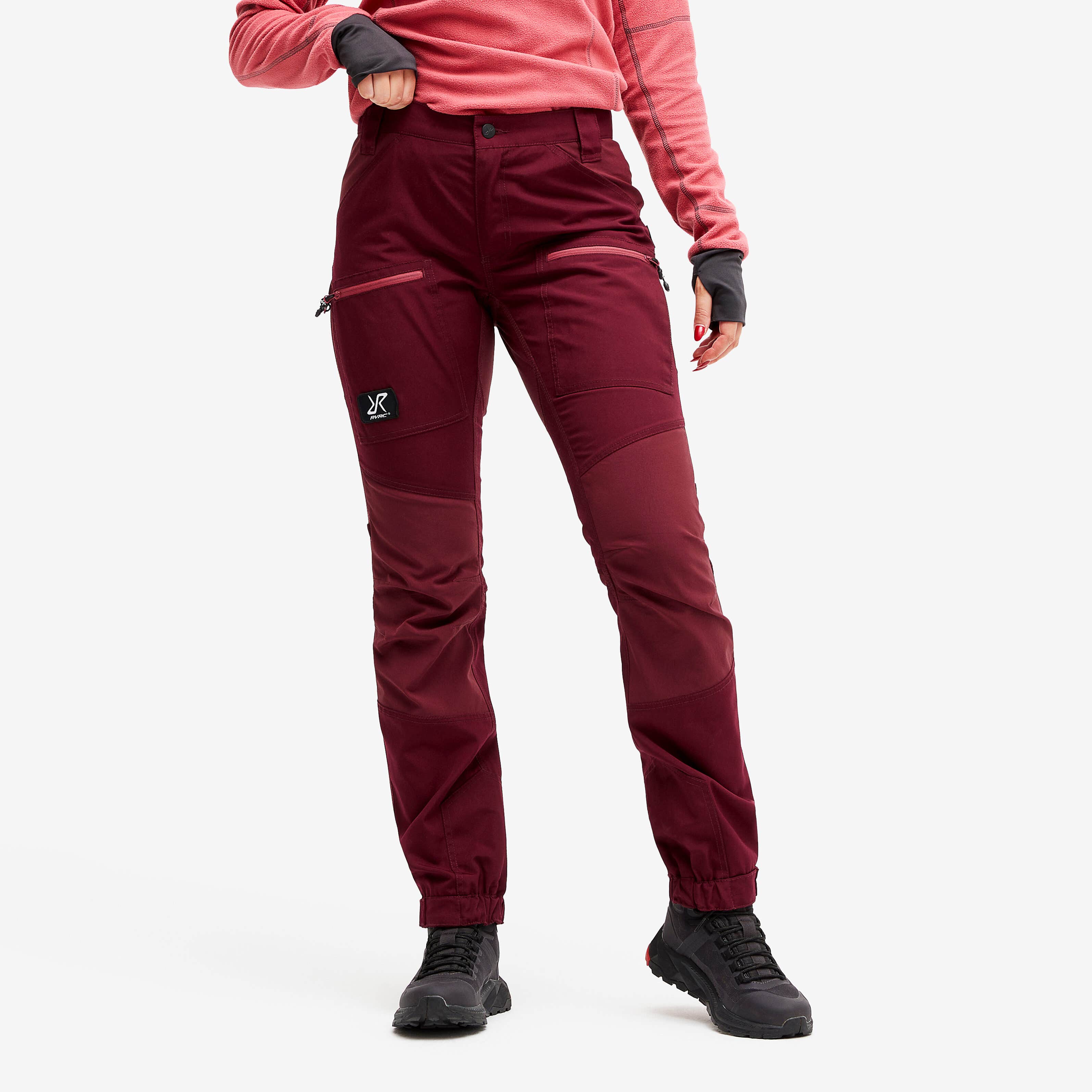 Nordwand Pro Pants Femme Burgundy/Earth Red