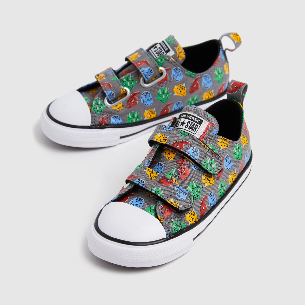 Converse szürke All Star Lo 2V Dino fiú kisgyermek tornacipő