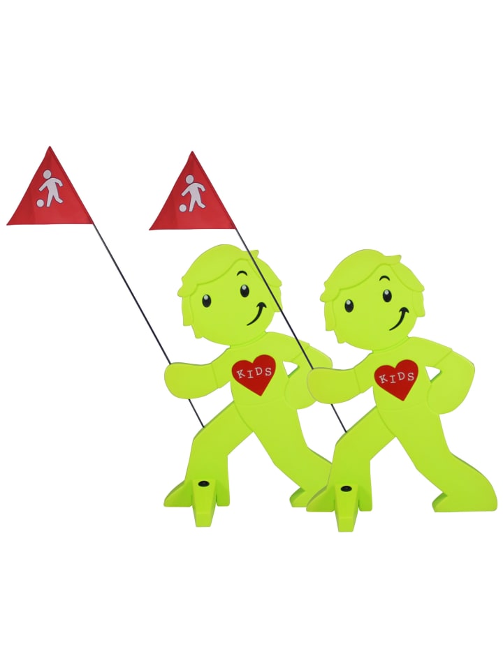 StreetBuddy StreetBuddy Warnfigur für Kindersicherheit in Grün, 2-er Pack günstig kaufen onesize