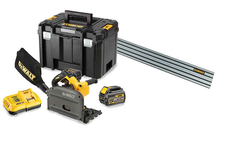 Μπαταρία DeWalt DCS520T2R-QW-DWS5022-XJ XR FlexVolt 54 Volt 6,0Ah Li-Ion 165mm + Γραμμική φόρτιση 1500mm