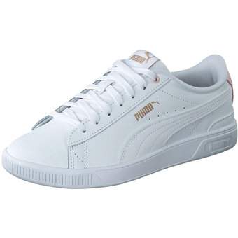 PUMA Vikky v3 Lthr Sneaker in weiß