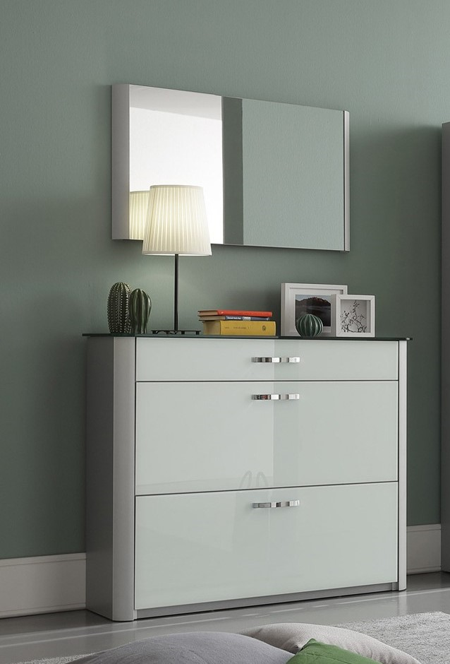 Arredokit Stand-Schuhschrank Melodie 55 Weiß HG
