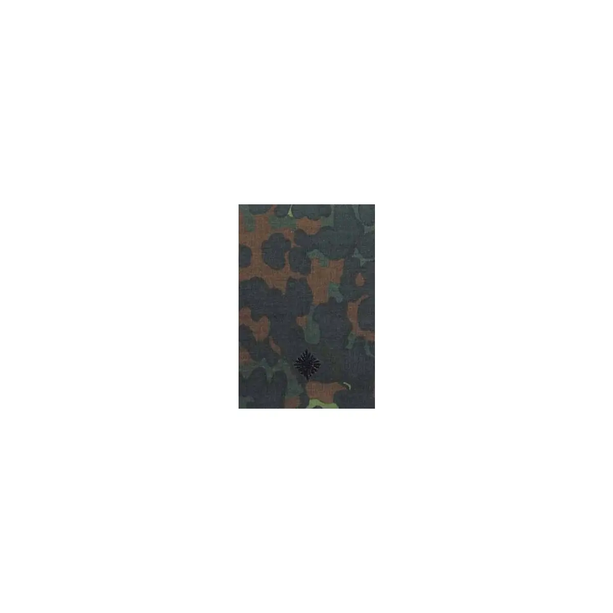 BW Rangabzeichen flecktarn/schwarz Leutnant