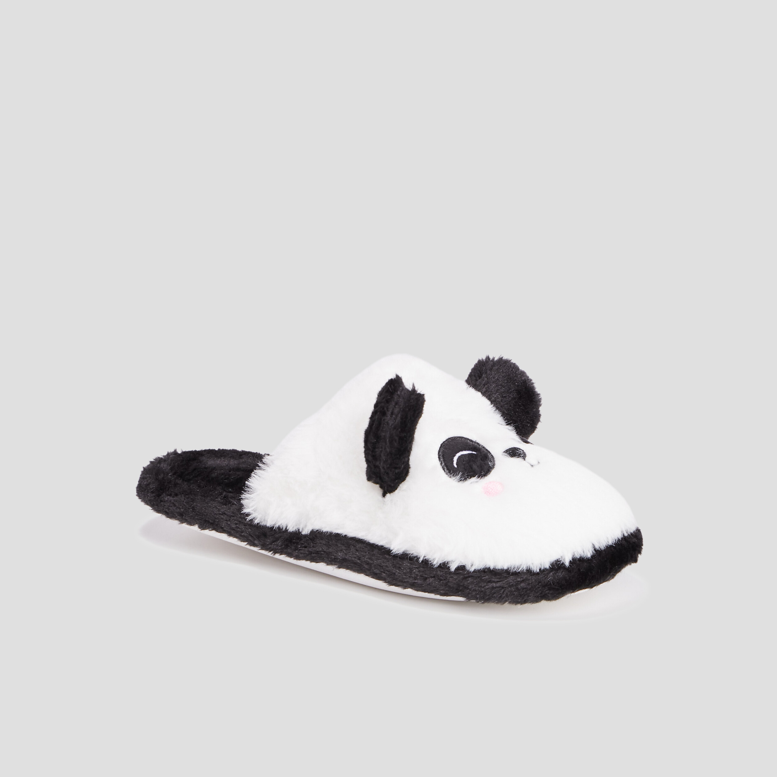 Chaussons mules noir femme | La Halle