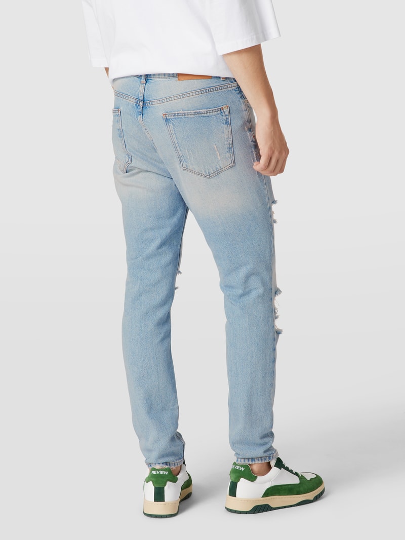 Skinny Fit Jeans mit Stretch-Anteil in hellblau