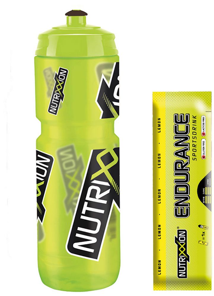 NutriXXion Trinkflasche 800ml + Endurance Lemon 35g Stick kaufen | Bike-Discount