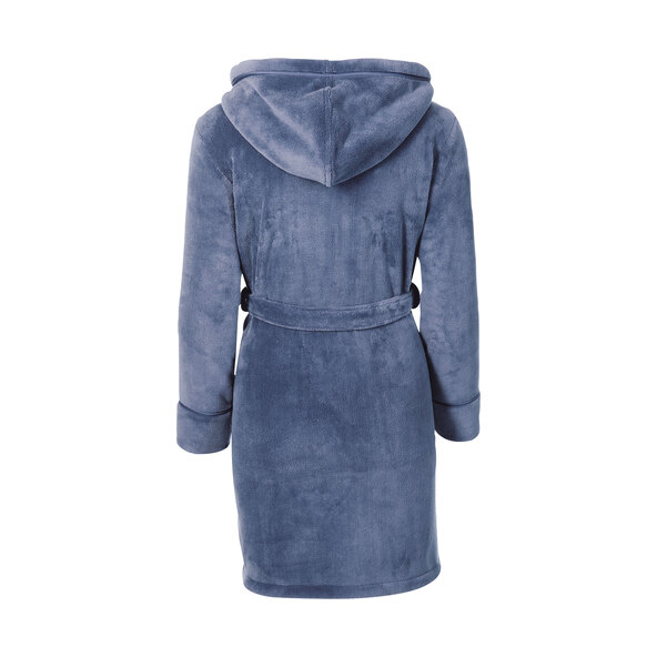 Bademantel, blue