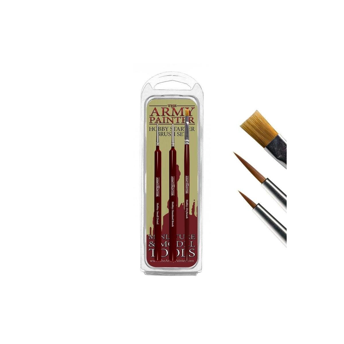 Army Painter Modellierwerkzeug TAPTL5044 - Hobby Starter- Pinselset
