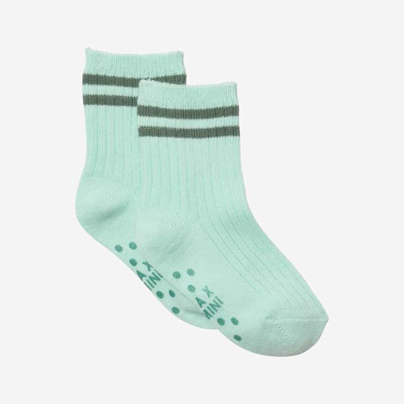 Chaussettes garçon rayures vertes Catimini