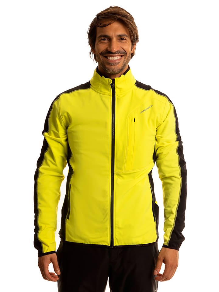 Fischer Fleecejacke in Gelb günstig kaufen