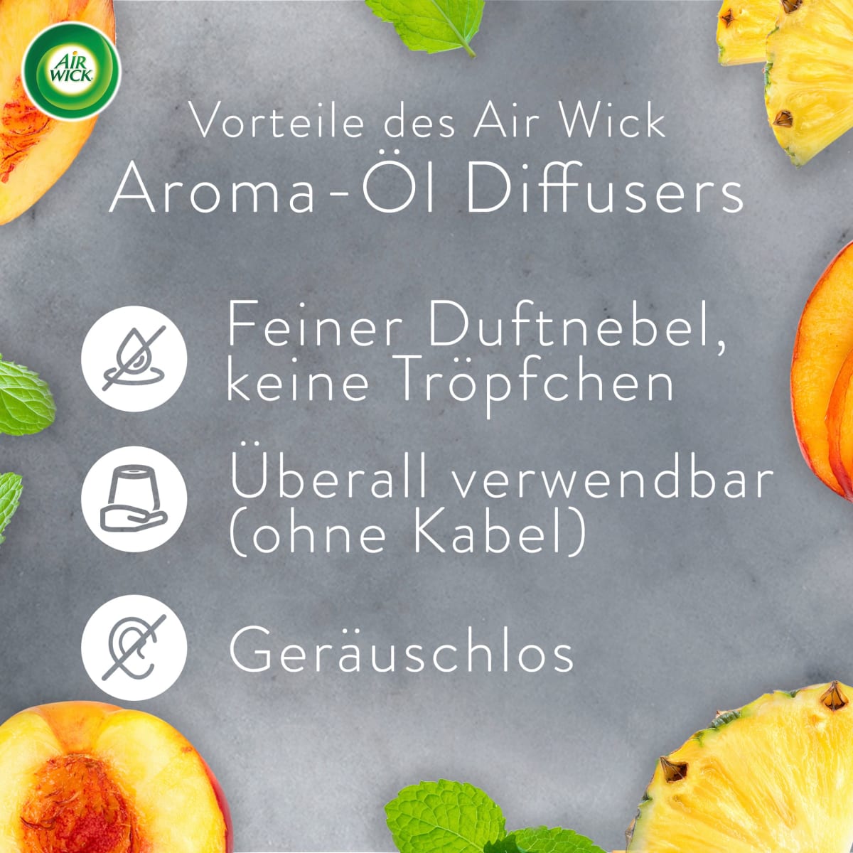 Lufterfrischer Aroma-Öl Lebensfreude Nachfüllpack, 1 St