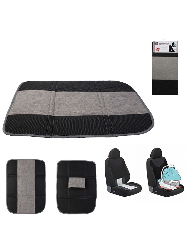The Home Deco Kids Autositz-Schutzunterlage in Grau - (L)62,5 x (B)46 cm günstig kaufen onesize