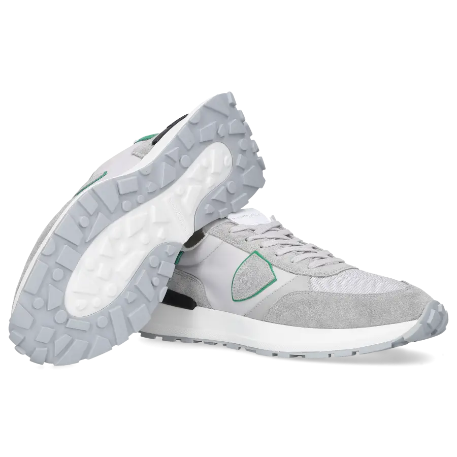 Philippe Model - Sneaker low ATLU W004 Veloursleder - grau