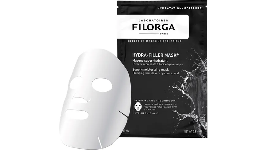 FILORGA Hydra Filler feuchtigkeitsspendende Tuchmaske