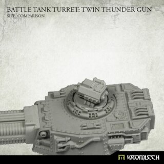 Battle Tank Turret: Twin Thunder Gun