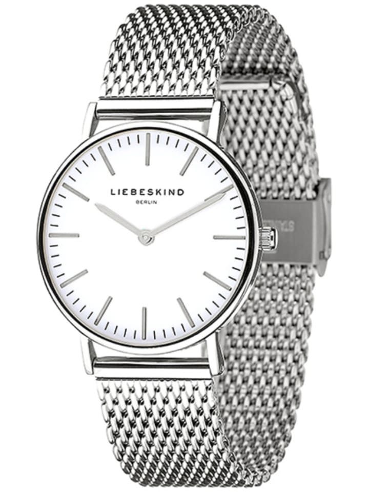 Liebeskind Quarzuhr in Silber/ Weiß günstig kaufen onesize