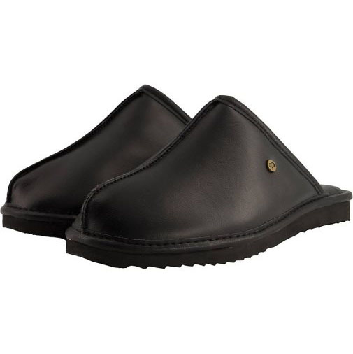 Warmbat Hausschuhe Barron Leather Warmbat