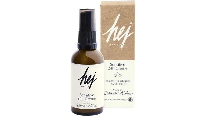 HEJ ORGANIC Sensitive 24h Creme 50 ml