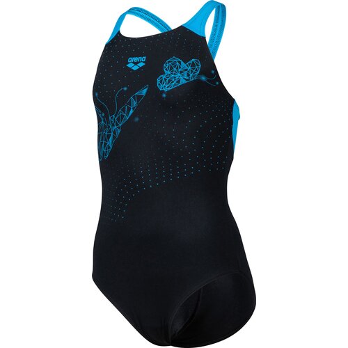 KINDER SCHWIMMANZUG GIRL'S BUTTERFLY SWIMSUIT V BACK