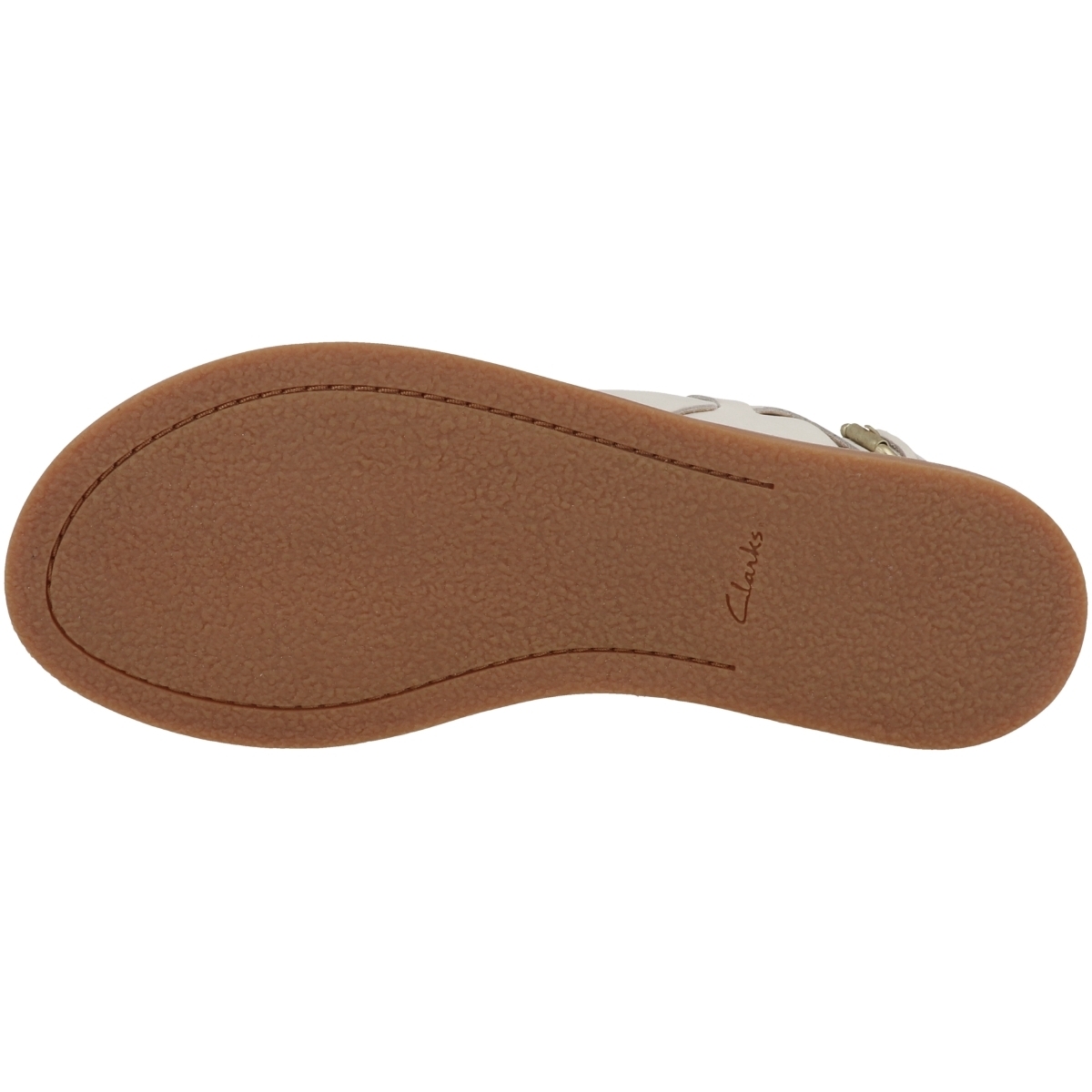 Clarks Karsea Strap Sandale weiss
