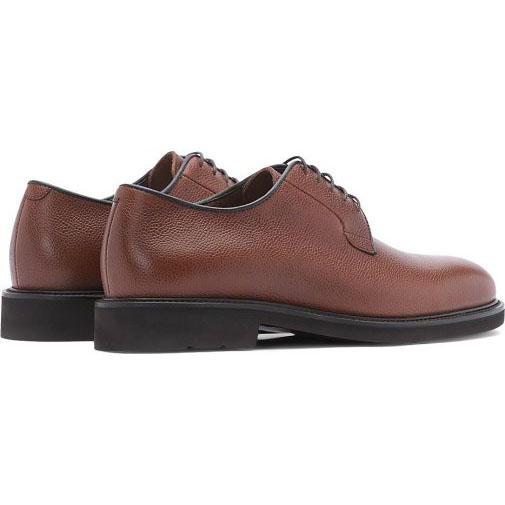 Lottusse Oxford Aus Kalbsveloursleder In Braun
