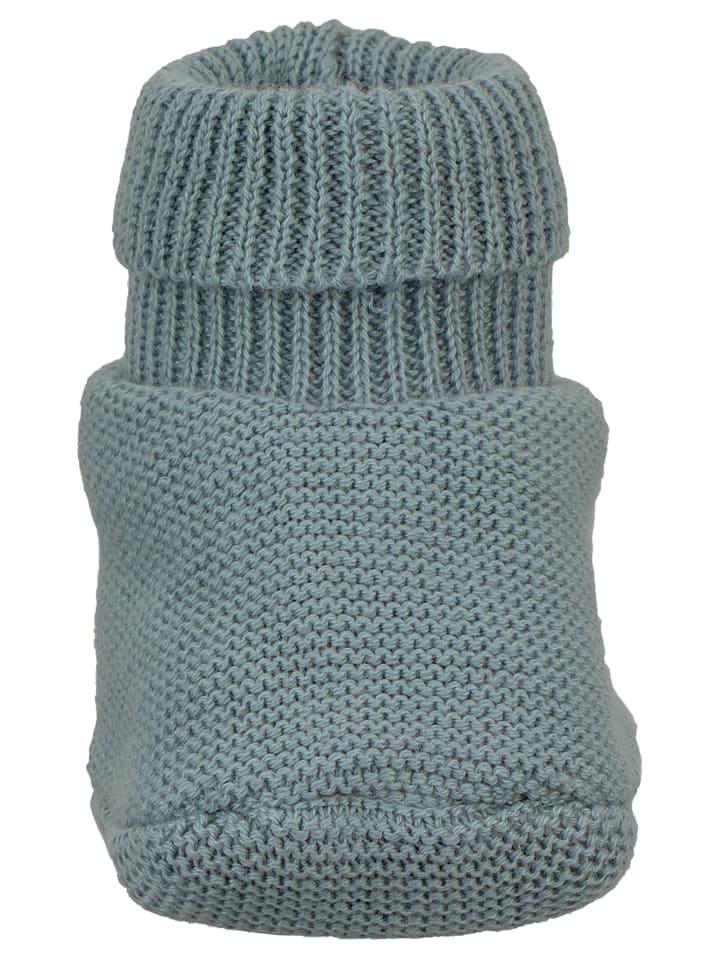 Sterntaler GOTS Strick-Schuh in grün günstig kaufen
