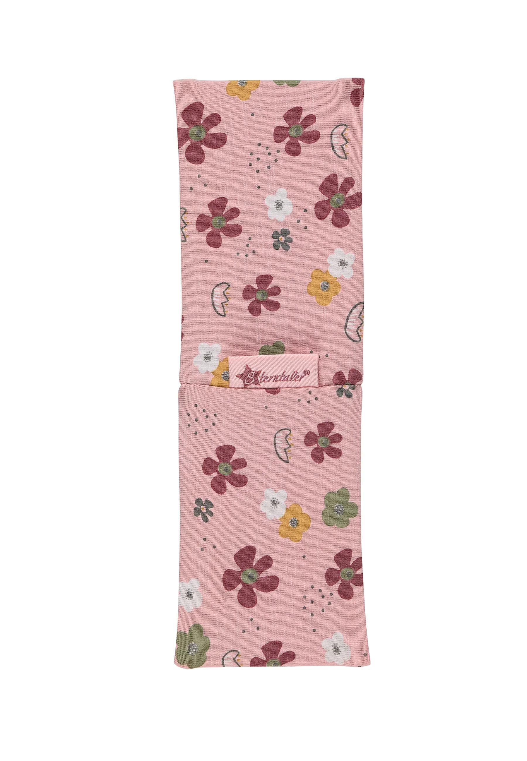 Stirnband Twist Knoten, mehrfarbiger Blumen Druck