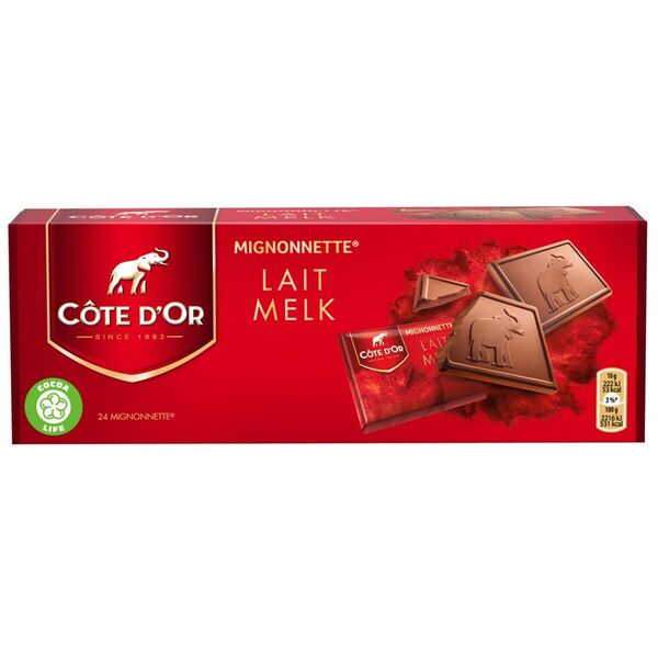 Cote D'Or Mignonette tejcsokoládé 24 x 10g