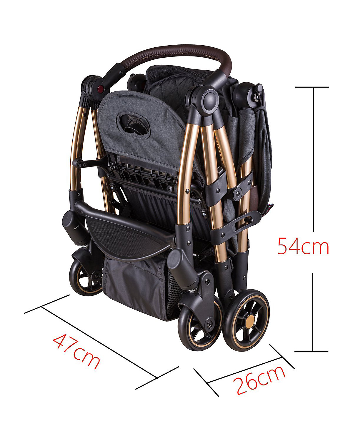 Buggy X Adventure Buggy Compact -Leichtgewicht- Schwarz / Gold