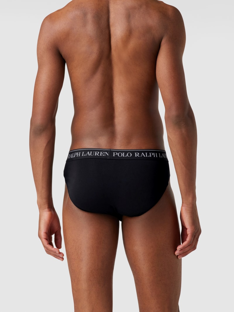 Trunks im 3er-Pack in schwarz