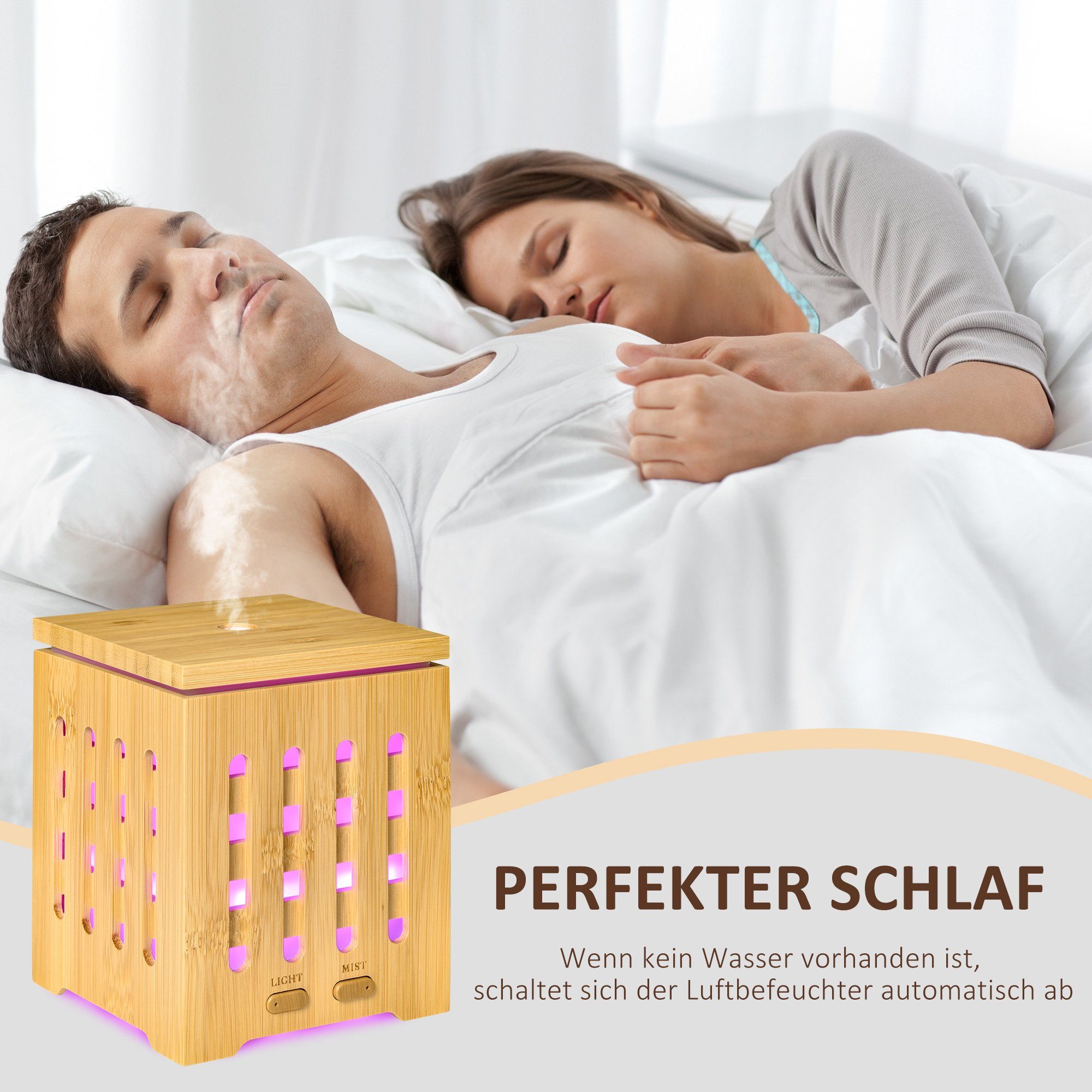 HOMCOM Duftlampe Aroma-Diffusor