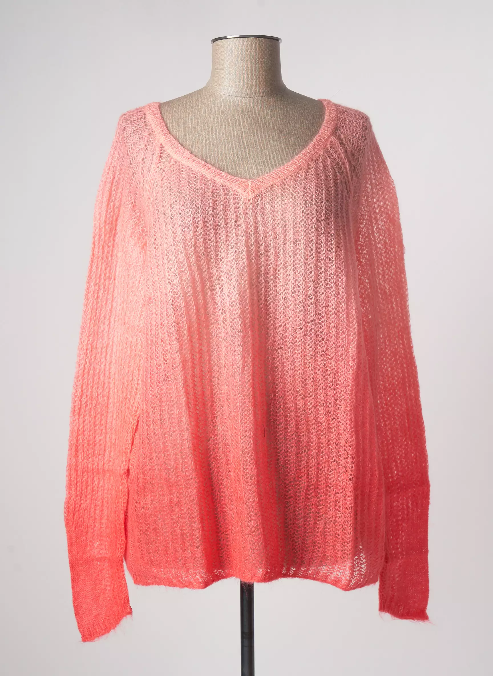 Benetton Pulls Femme couleur rose