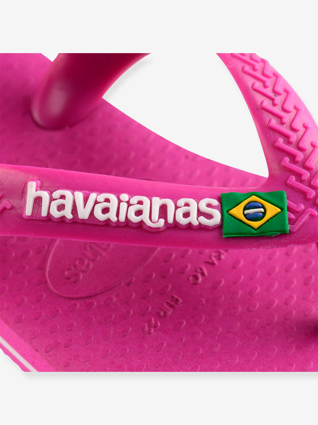 Tongs Baby Brasil Logo II HAVAIANAS marine