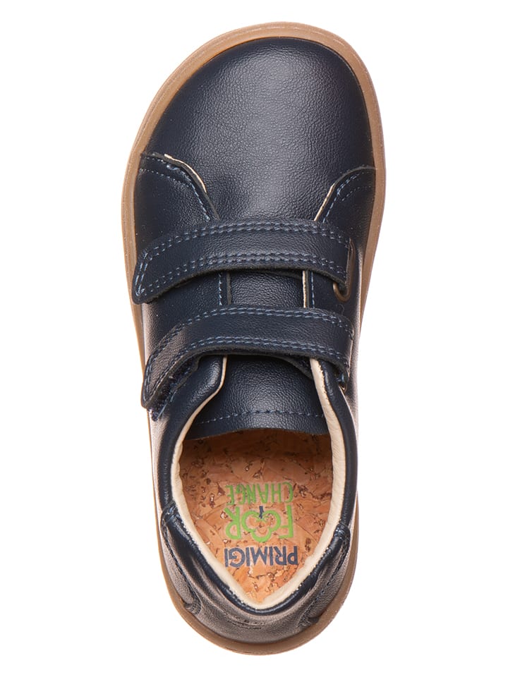 Primigi Leder-Sneakers in Dunkelblau günstig kaufen