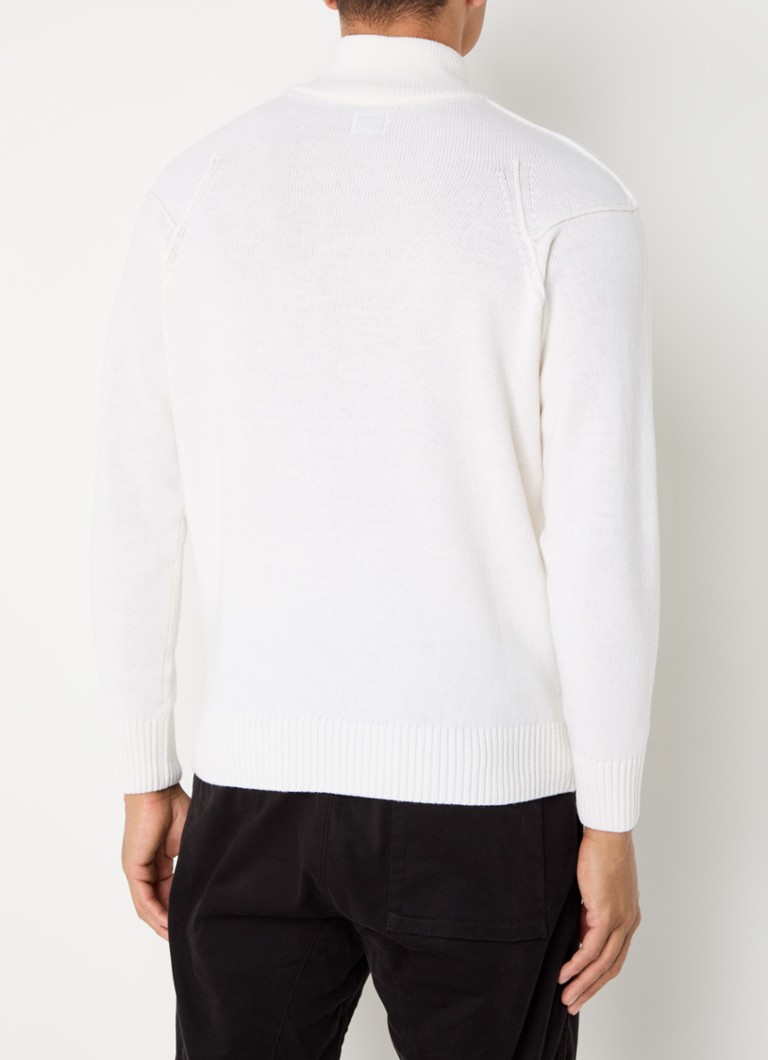 CP Company Fine-knit skipper sweater in wool blend