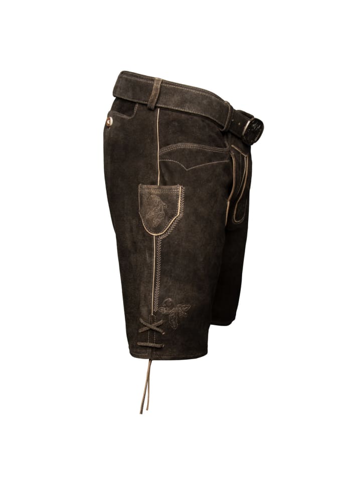 Spieth & Wensky Lederhose Veit in braun günstig kaufen