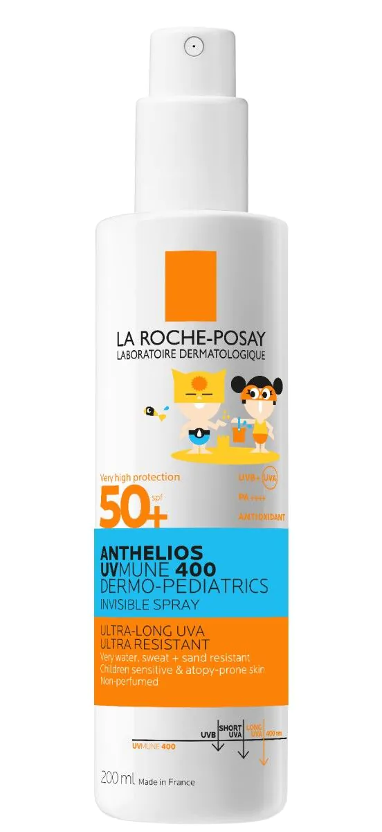 La Roche-Posay Anthelios D-Ped UV Mune Προστατευτικό σπρέι SPF50+