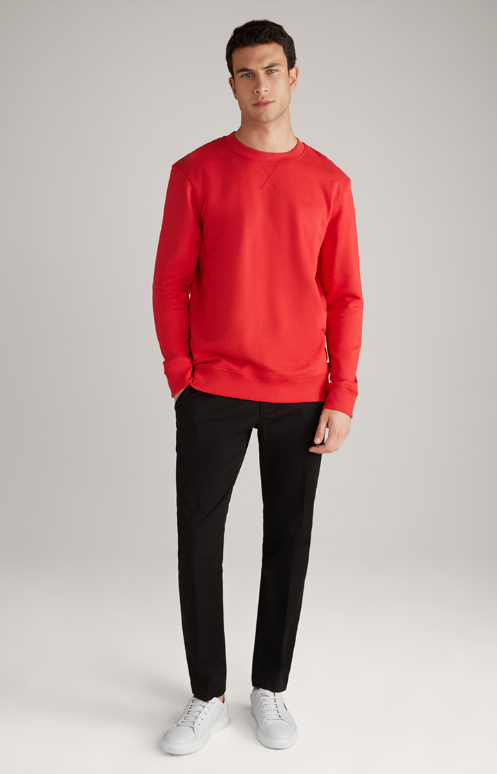 Sweatshirt Salazar in Rot